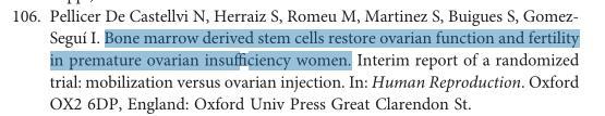 干细胞改善卵巢功能临床数据集锦