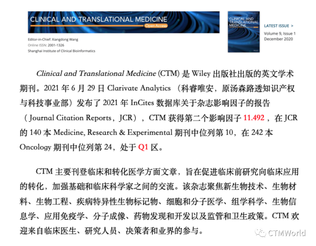 CTM期刊 |在人肺疾病患者的外周免疫细胞中发现了新的免疫细胞状态