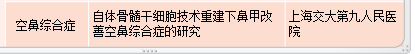 已通过备案！人脐带间充质干细胞注射液治疗中-重度持续性变应性鼻炎的临床研究