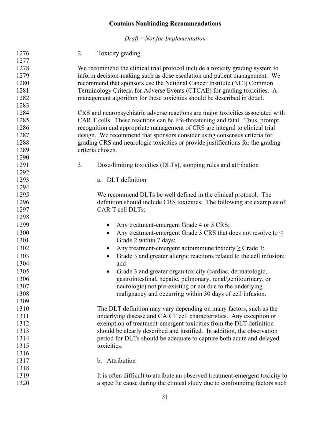 FDA 发布 CAR-T 细胞治疗药物研发指导草案（附全文）