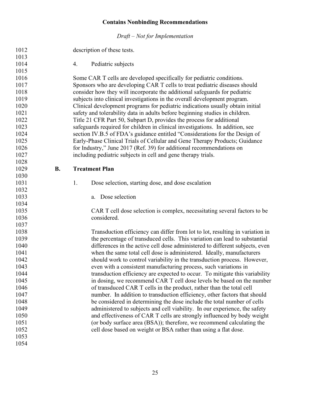 FDA 发布 CAR-T 细胞治疗药物研发指导草案（附全文）