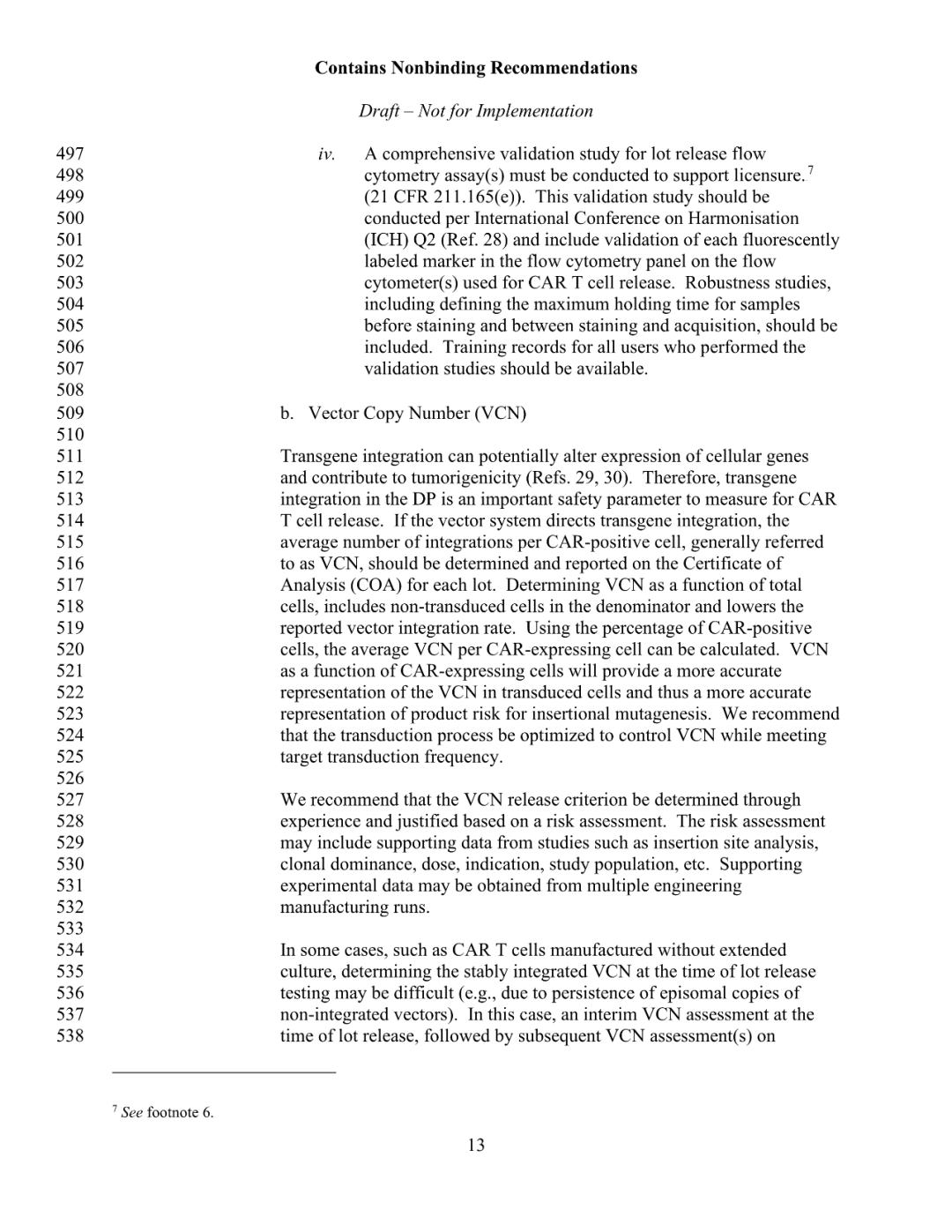 FDA 发布 CAR-T 细胞治疗药物研发指导草案（附全文）