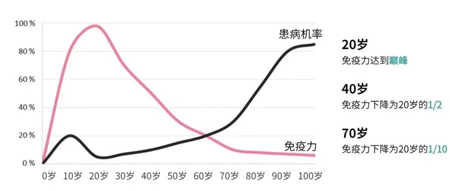 880万人的超级大数据！40岁后免疫细胞竟然大幅衰老！