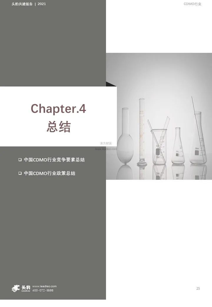 中国CDMO行业研究报告