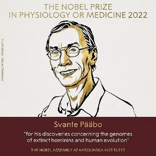 2022年诺贝尔生理学或医学奖揭晓！
