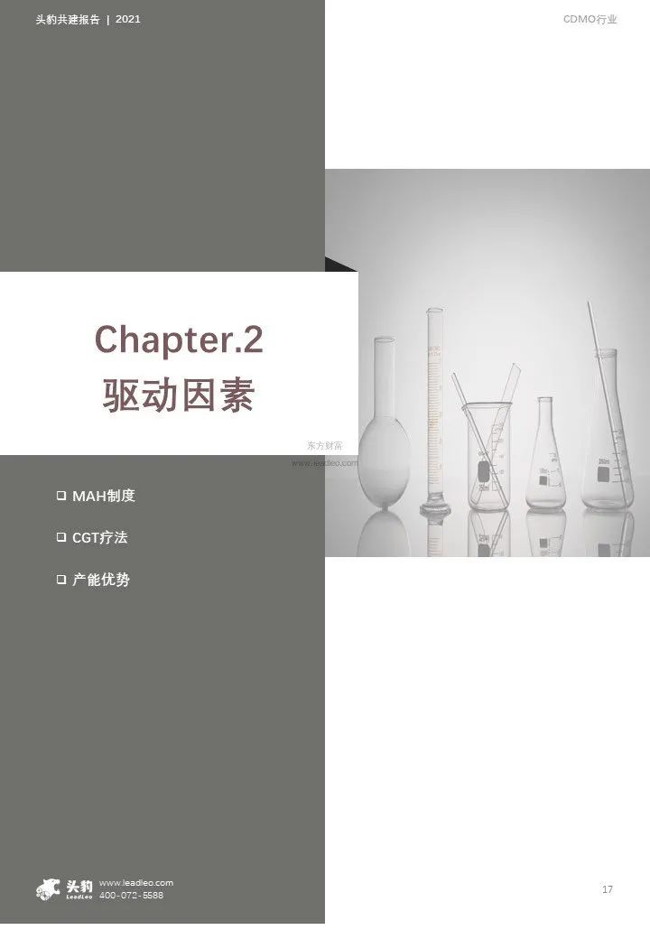 中国CDMO行业研究报告