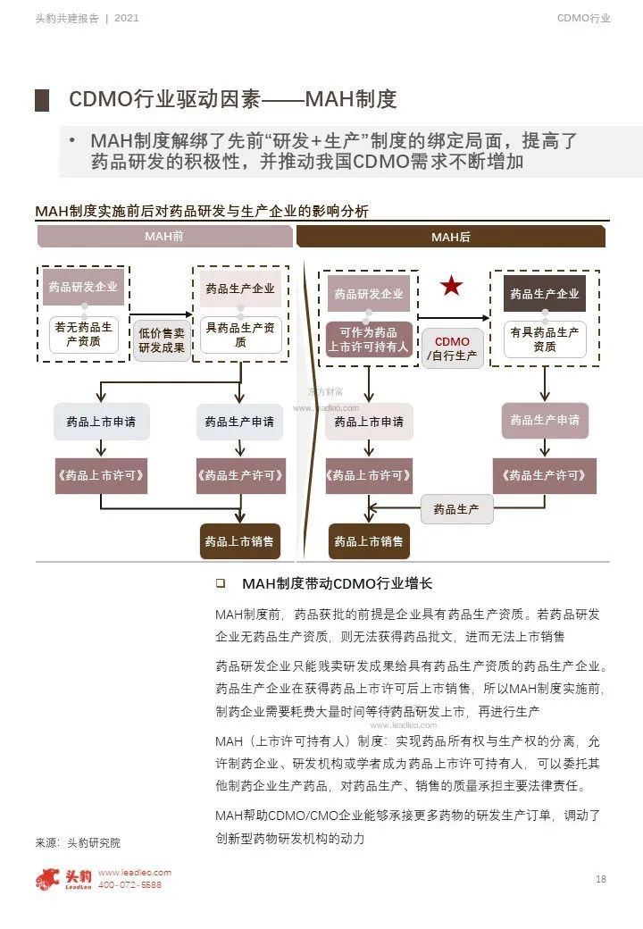 中国CDMO行业研究报告