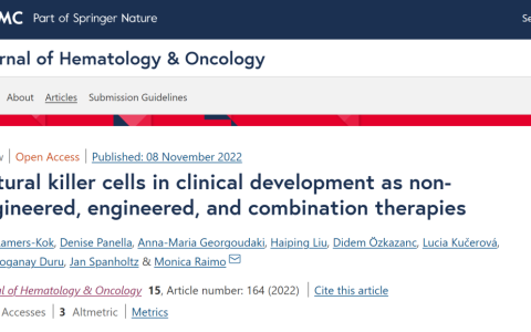 细解综述 | 都说NK细胞是“抗癌第一道防线”，在临床上到底有何应用？
