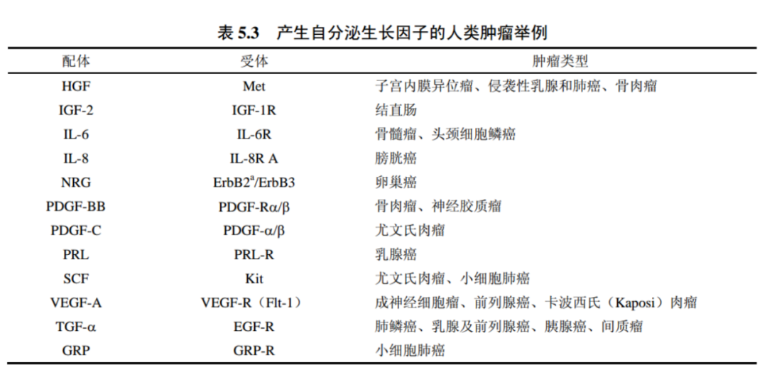 肿瘤生物学：（4）生长因子、受体与癌症