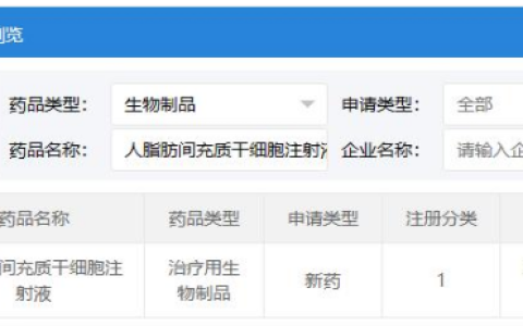间充质干细胞治疗皮肤病获批临床试验（IND）