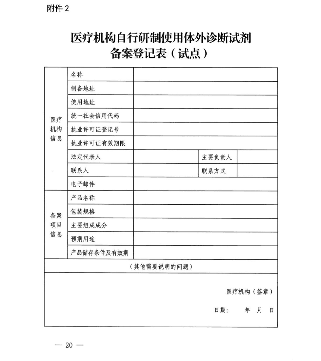 政策|上海市医疗机构自行研制使用体外诊断试剂试点实施方案