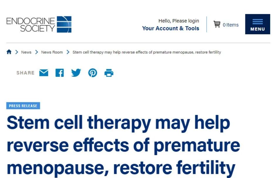 细胞科普丨干细胞对卵巢早衰的干预-10问10答