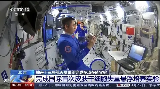 细胞又上太空了！中国空间站再添三项细胞学实验